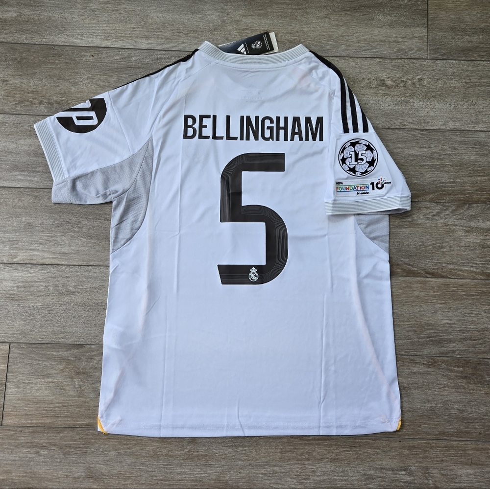 Jersey Soccer Team Real Madrid 2025/26 Bellingham#5
